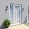 Vaxcel Portage Light Black Dusk to Dawn Outdoor Wall Lantern Clear Glass T0640 - alternate 5